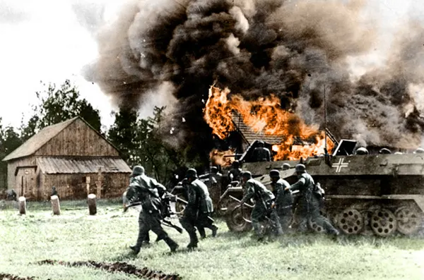 Colorized Images Eastern Front World War Two