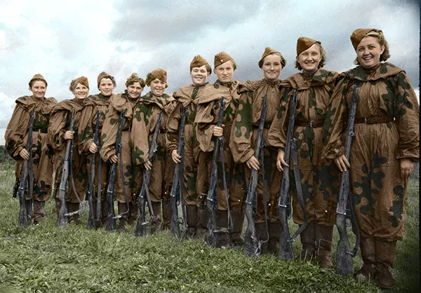 Colorized Images Eastern Front World War Two