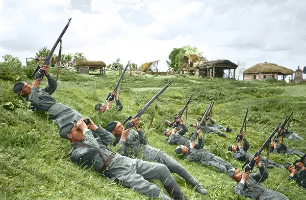 Colorized Images Eastern Front World War Two