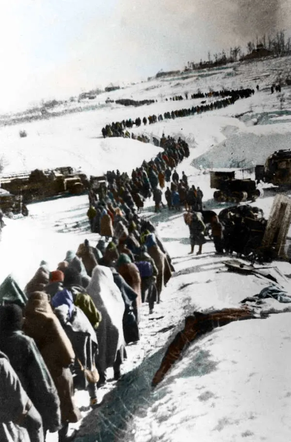 Colorized Images Eastern Front World War Two