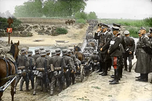 Colorized Images Eastern Front World War Two