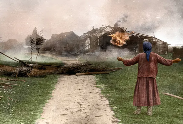 Colorized Images Eastern Front World War Two