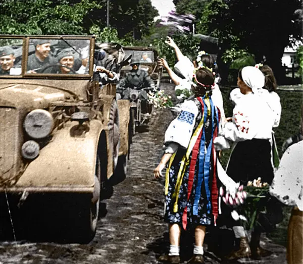 Colorized Images Eastern Front World War Two