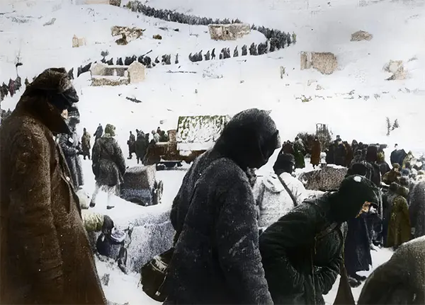 Colorized Images Eastern Front World War Two