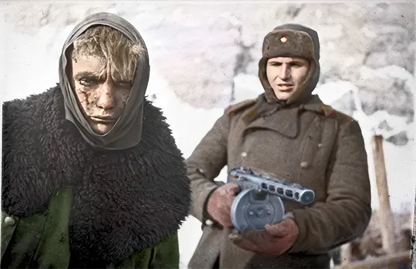 Colorized Images Eastern Front World War Two
