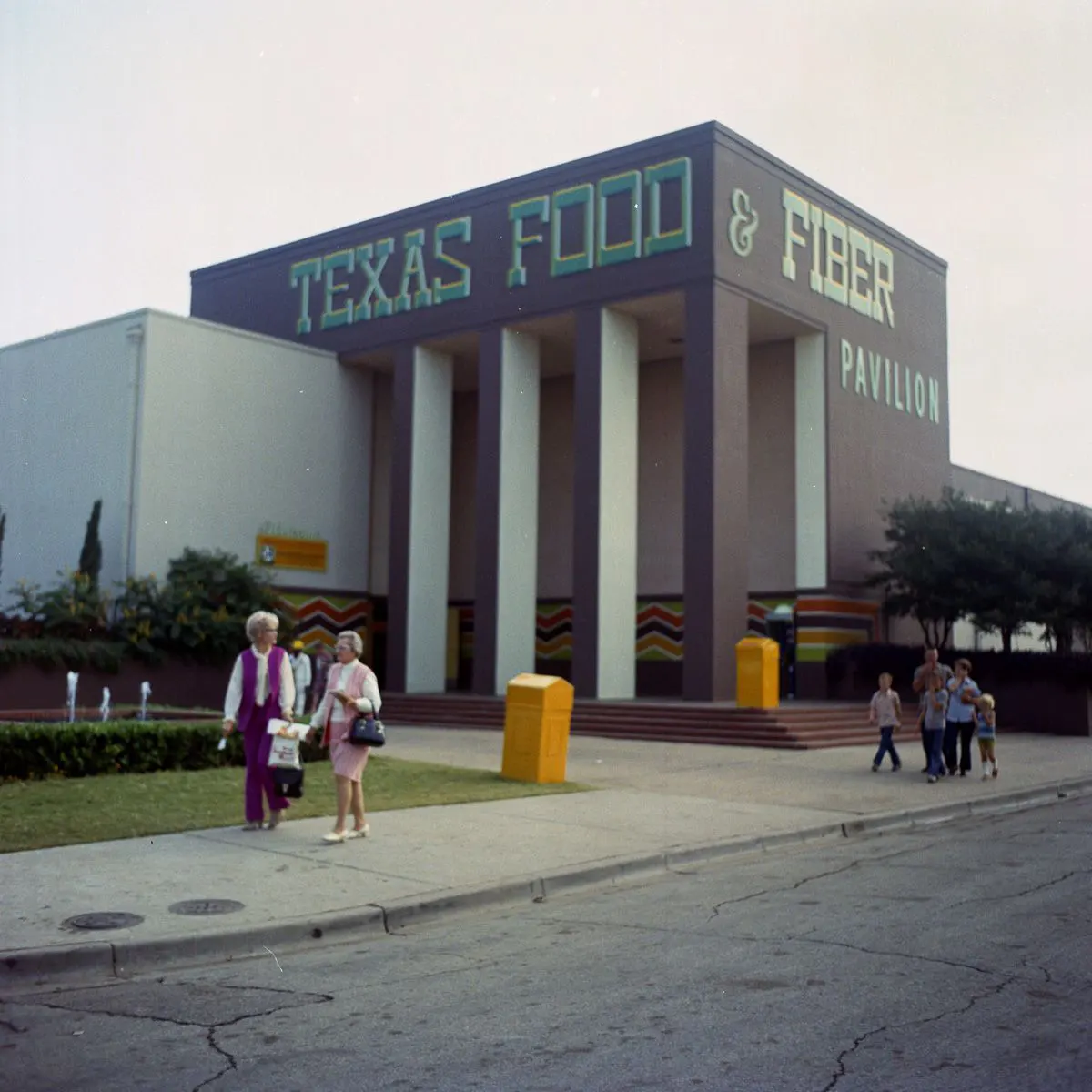 Colorful photographs from the 1972 Texas State Fair