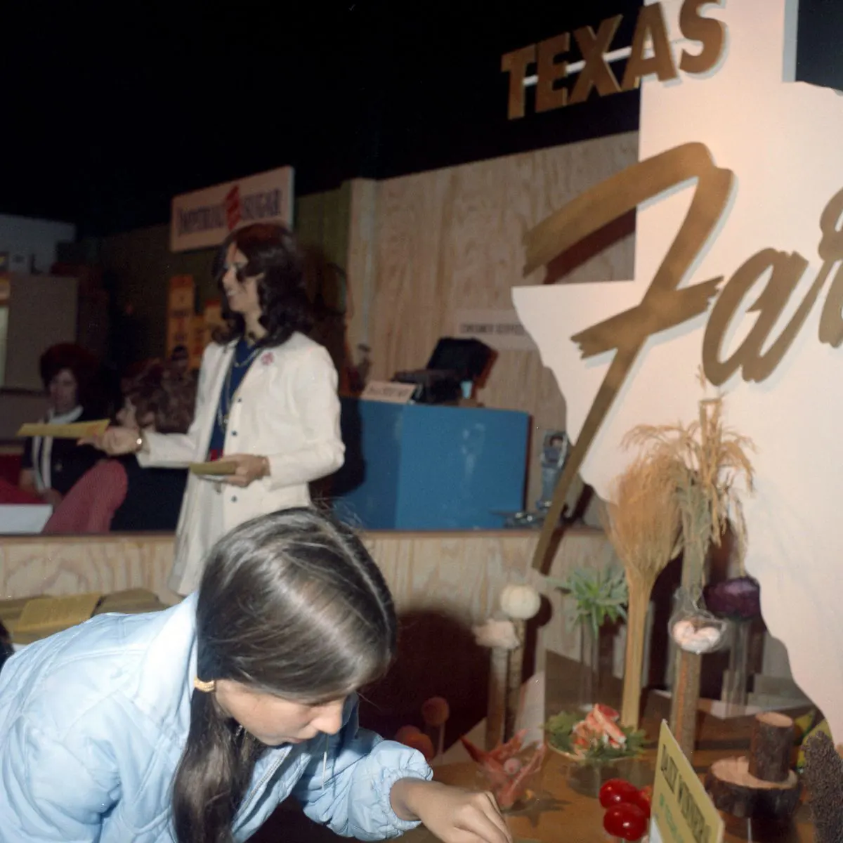 Colorful photographs from the 1972 Texas State Fair