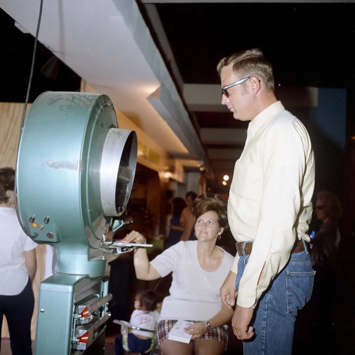 Colorful photographs from the 1972 Texas State Fair