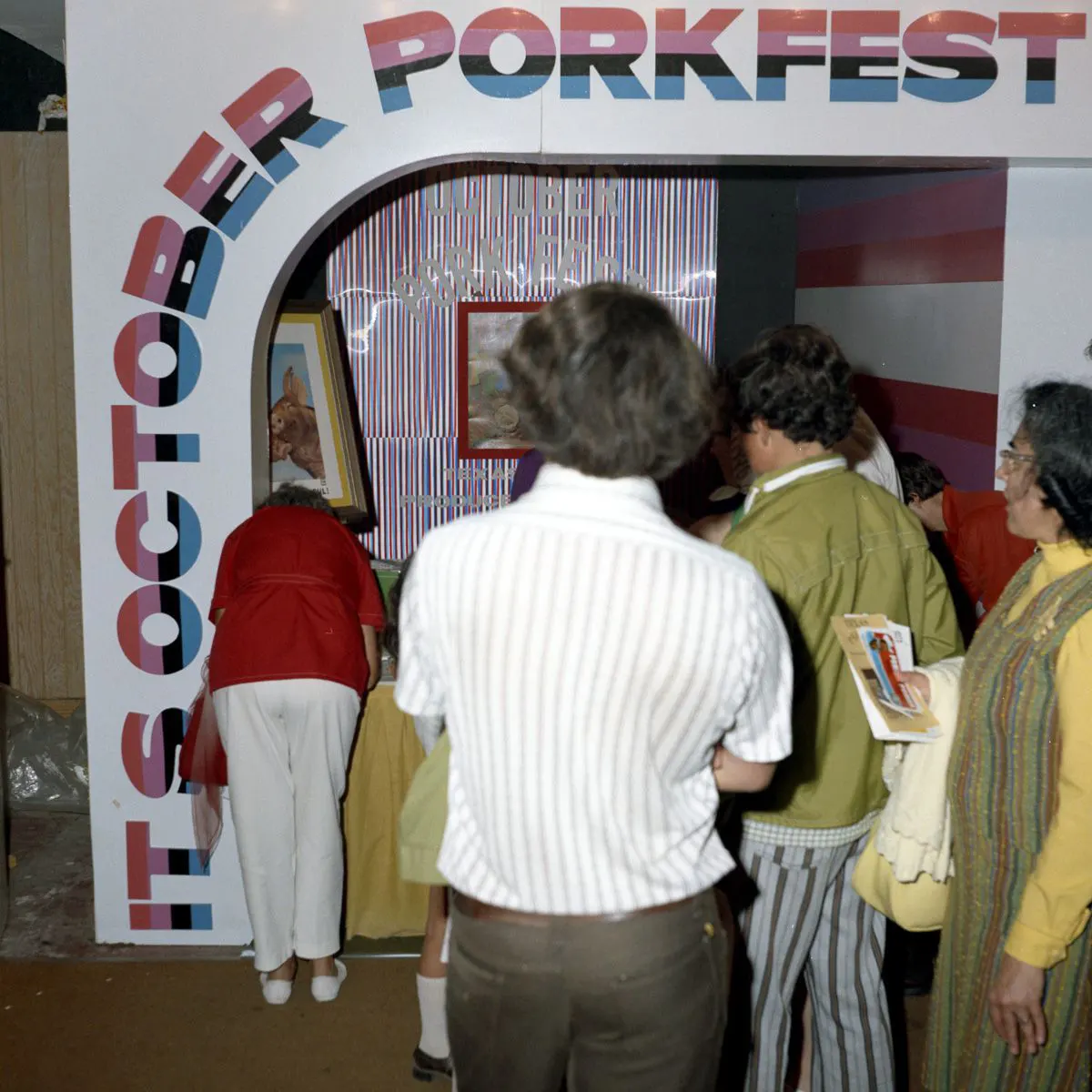 Colorful photographs from the 1972 Texas State Fair