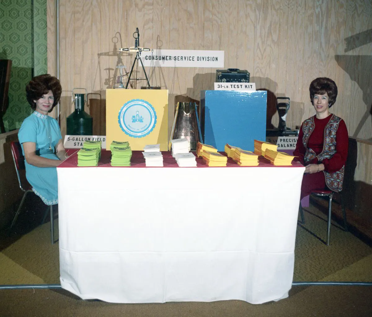 Colorful photographs from the 1972 Texas State Fair