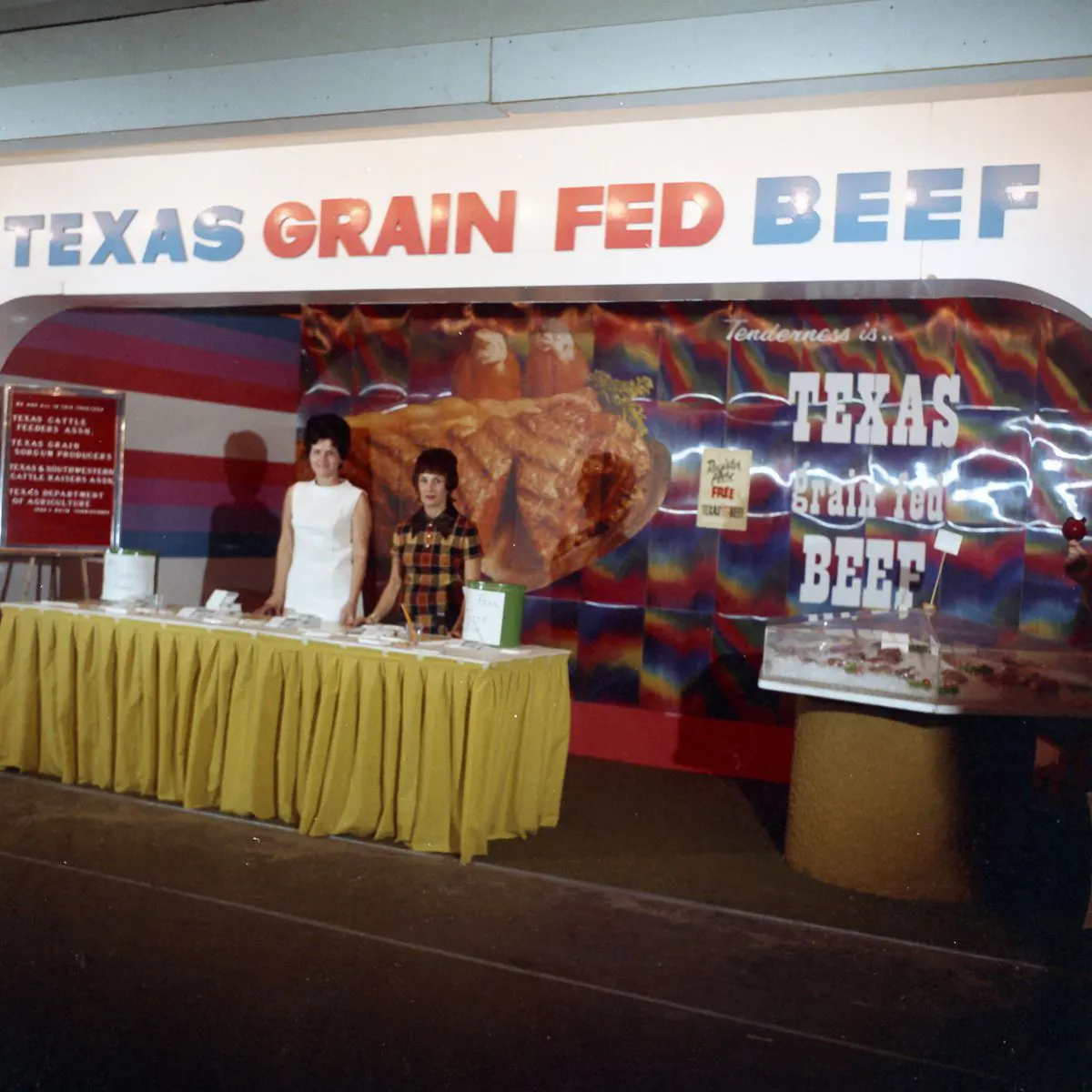 Colorful photographs from the 1972 Texas State Fair