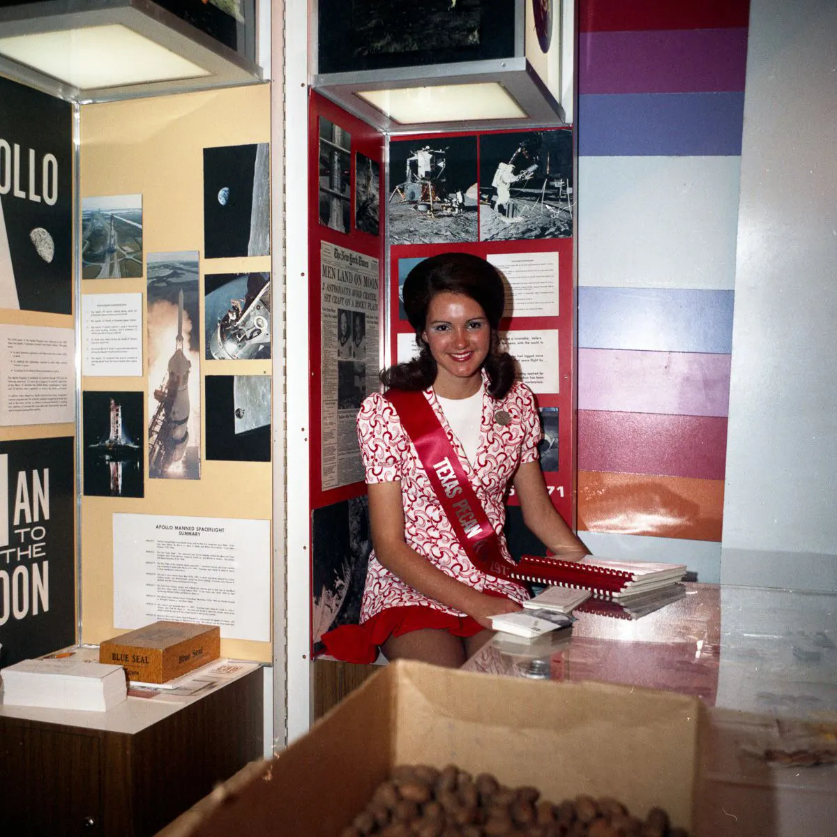 Colorful photographs from the 1972 Texas State Fair