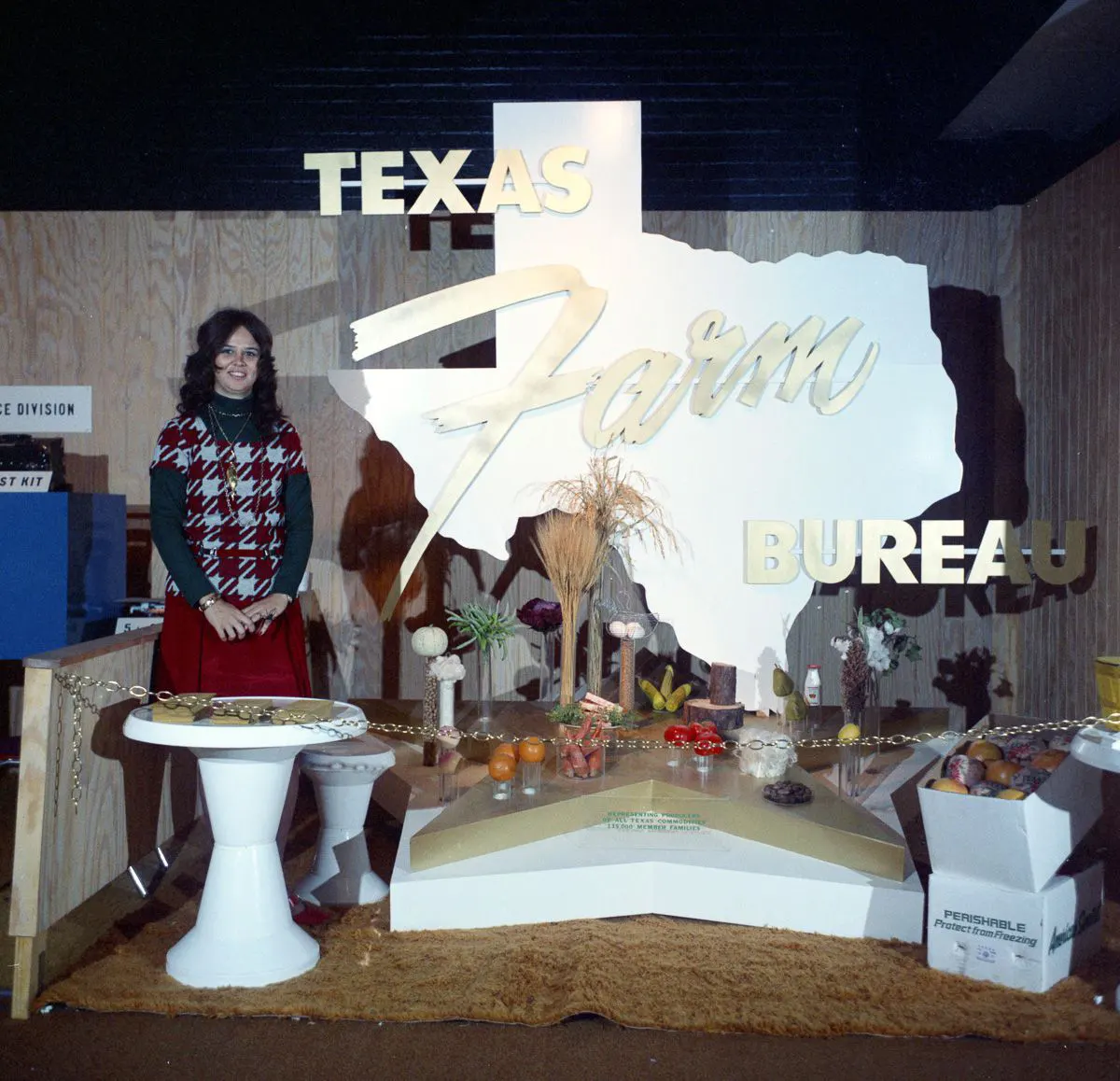 Colorful photographs from the 1972 Texas State Fair