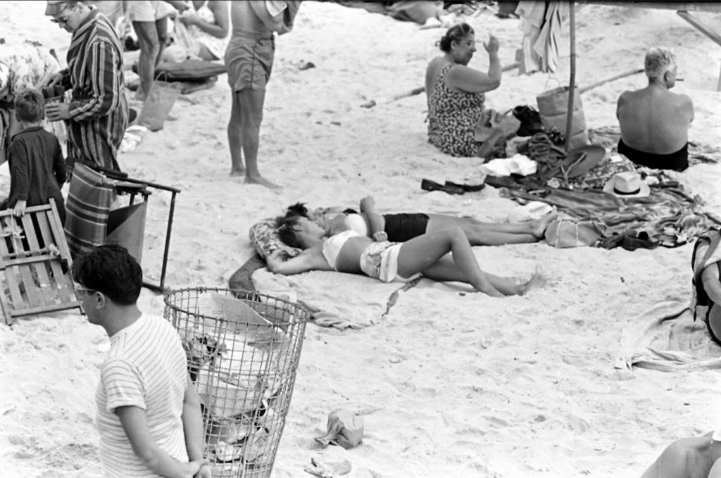 people being ticketed indecent exposure beach