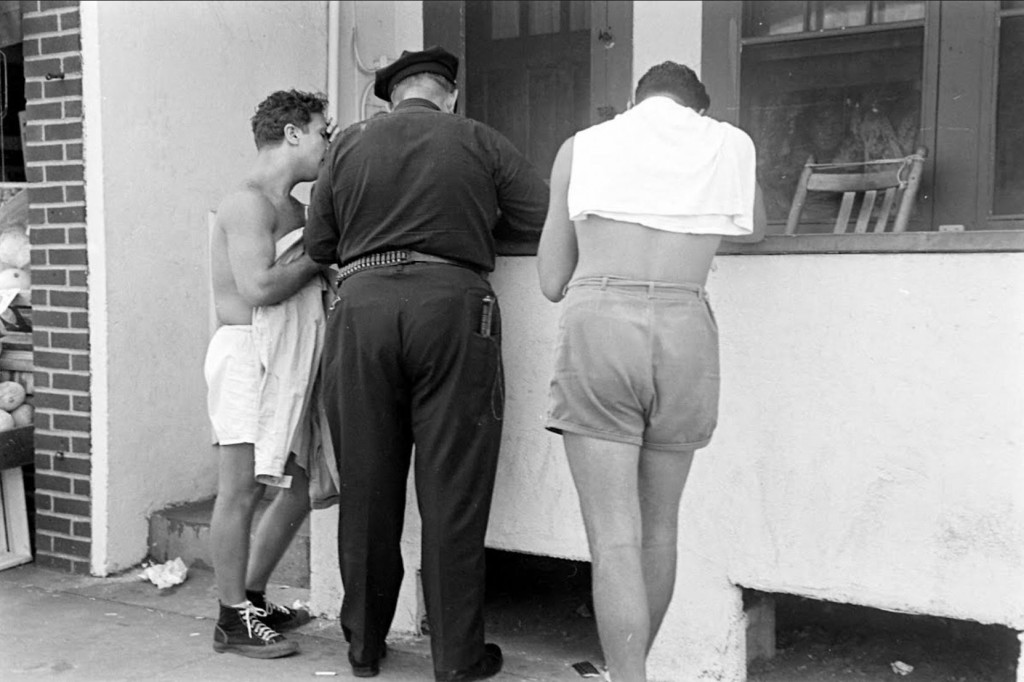 people being ticketed indecent exposure beach