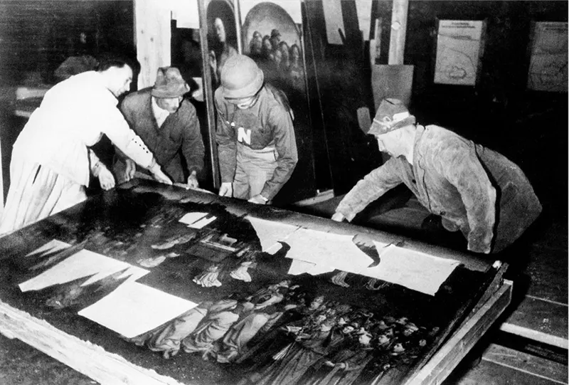 Monuments Men Old Historical Photos