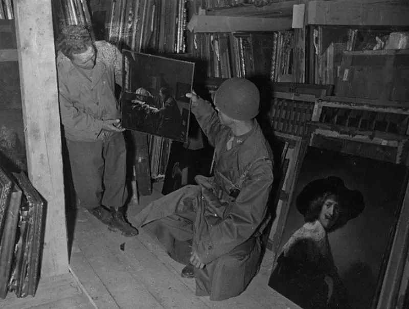 Monuments Men Old Historical Photos
