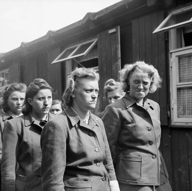 Photo Collection of Nazi Concentration Female Camp Guards