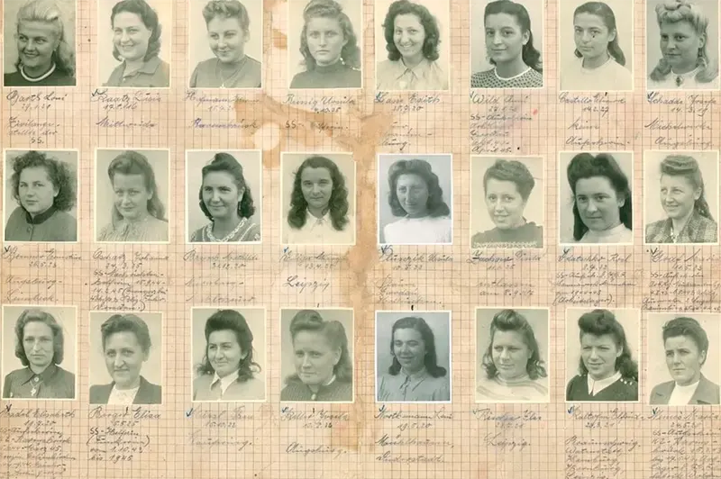 Photo Collection of Nazi Concentration Female Camp Guards