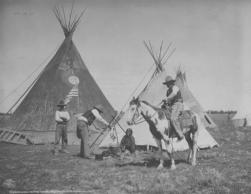 American Frontier Old Photos