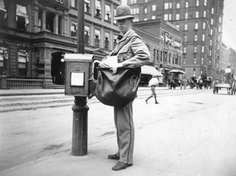 vintage street life new york city