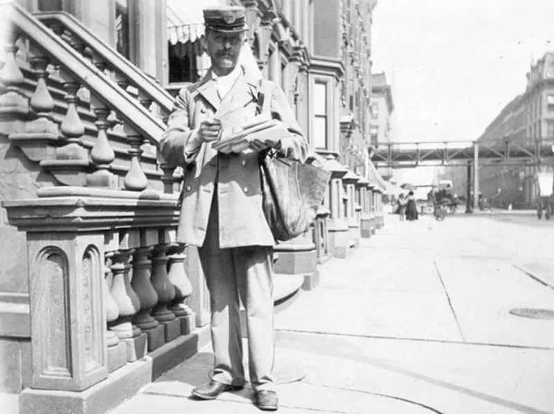 vintage street life new york city