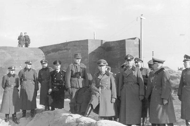 Atlantic wall old photos