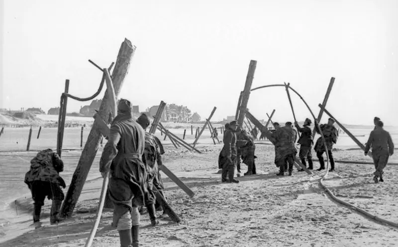 Atlantic wall old photos