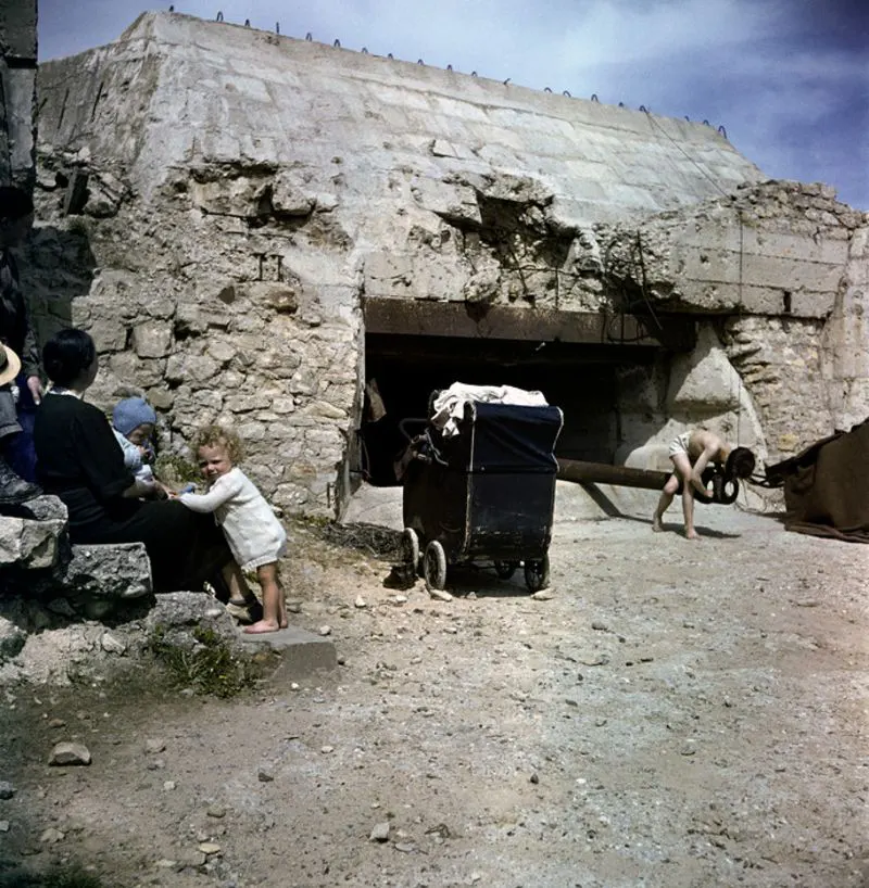 Atlantic wall old photos