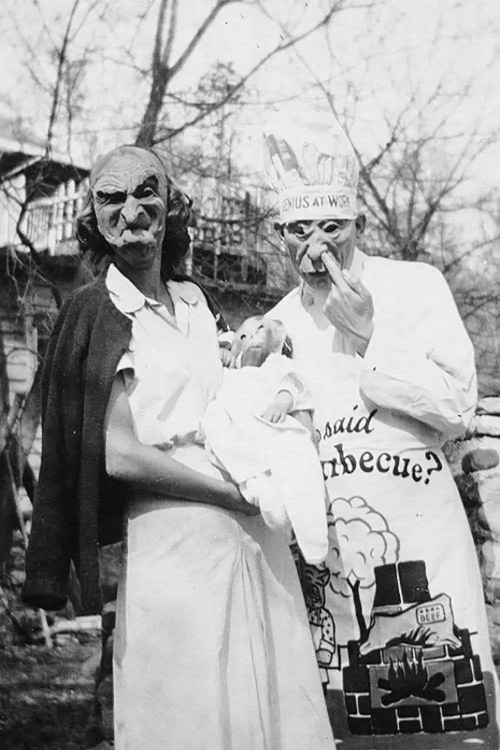 creepy vintage halloween photos