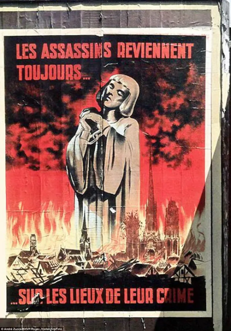 Color photos of occupied paris zucca