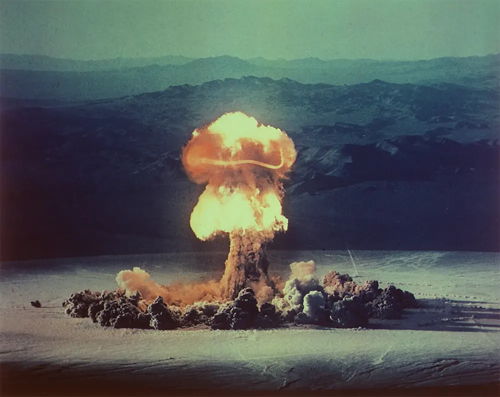 Nuclear tourism Nevada Las Vegas