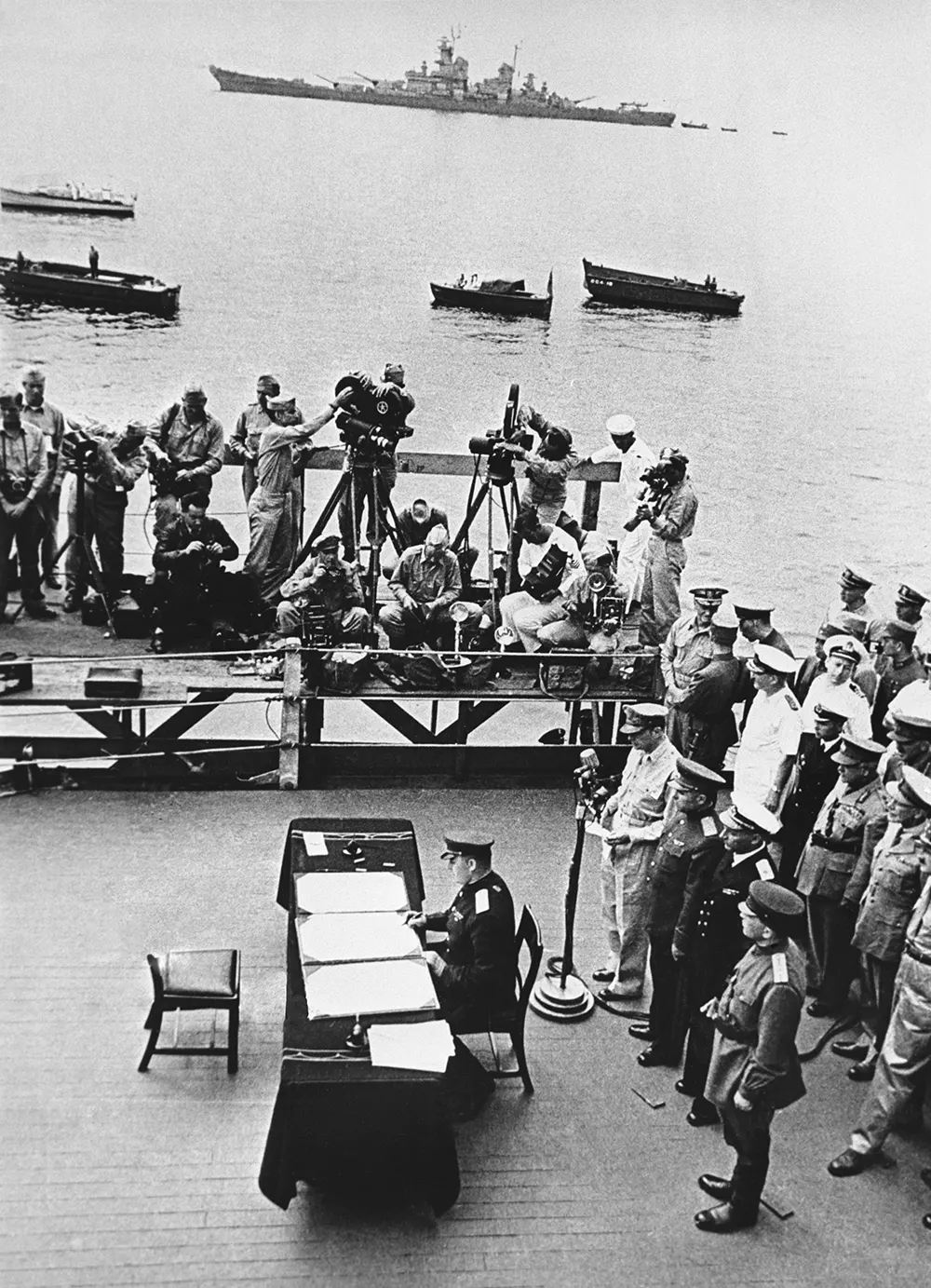 Japanese surrender ceremony photos