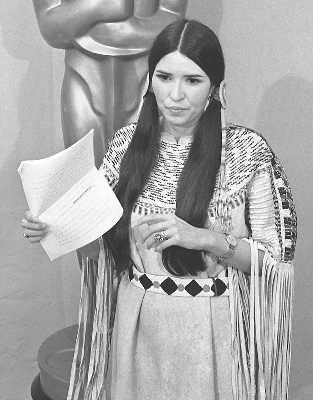 sacheen littlefeather oscars photos