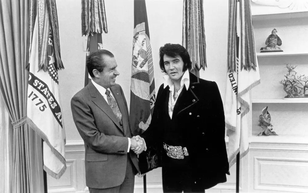 American presidents looking cool