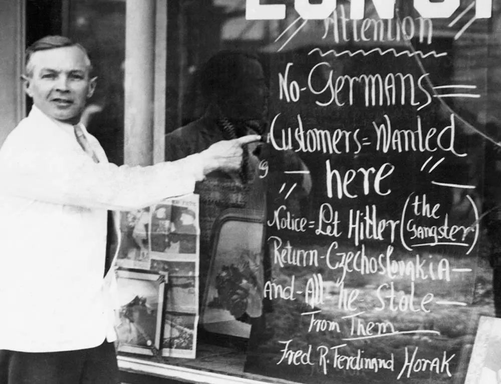 german occupation czechoslovakia photographs
