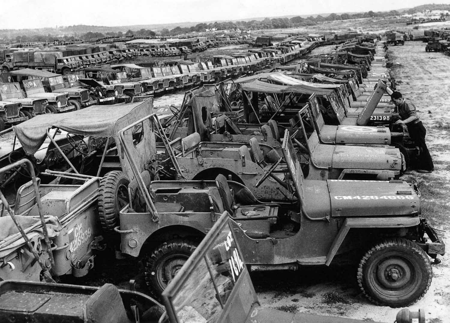 surplus boneyards world war two