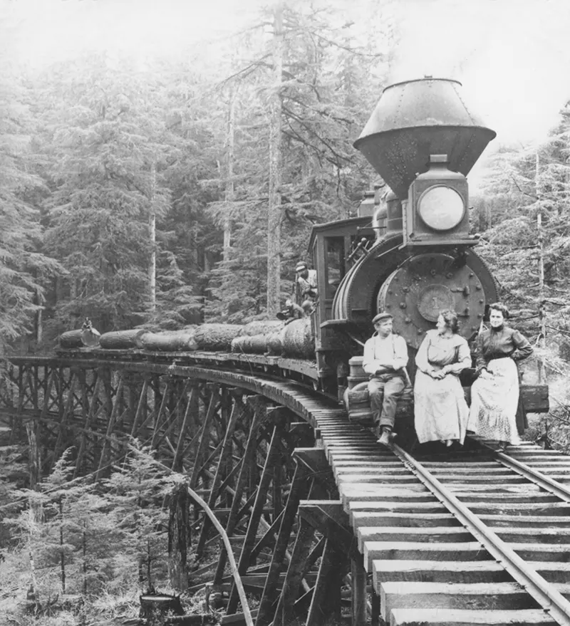 Timber railroad bridges photos