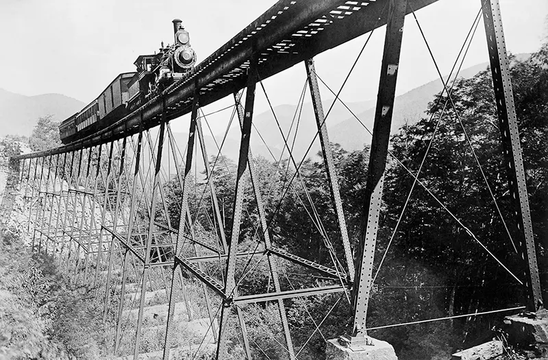 Timber railroad bridges photos