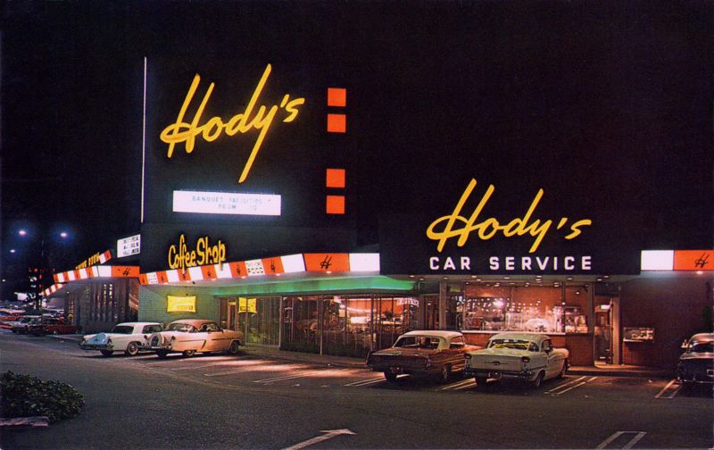 vintage american restaurant photos