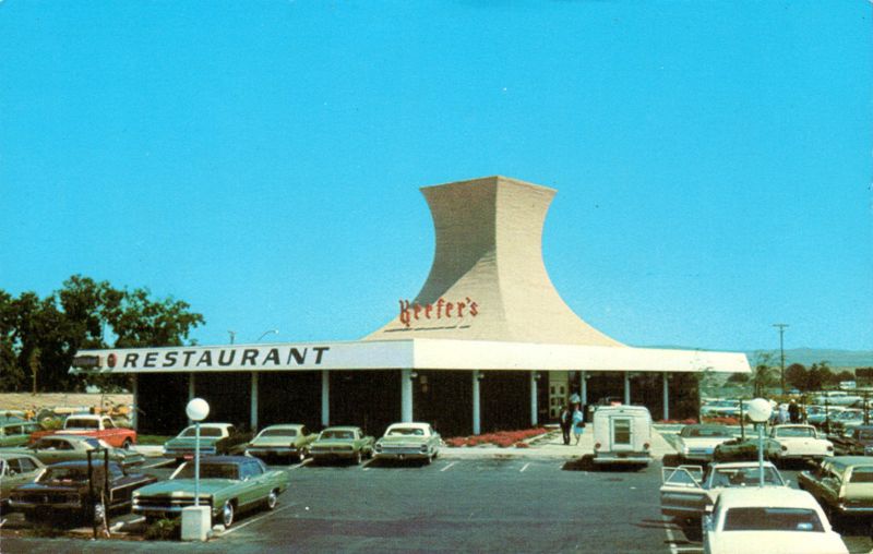 vintage american restaurant photos