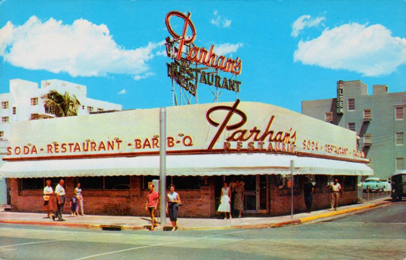 vintage american restaurant photos