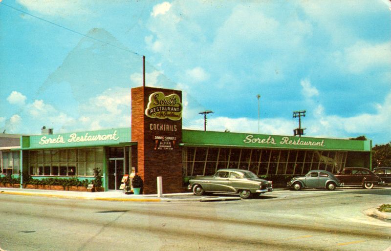 vintage american restaurant photos