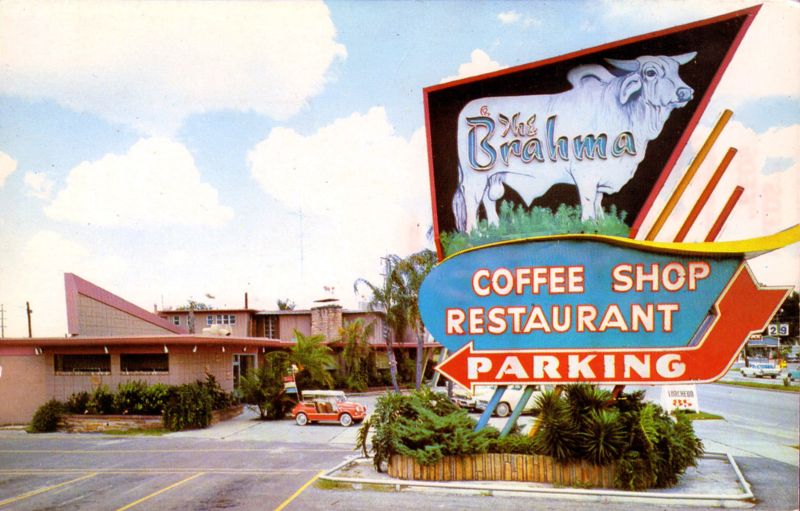 vintage american restaurant photos