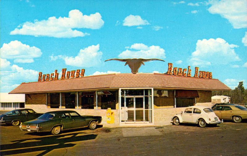 vintage american restaurant photos