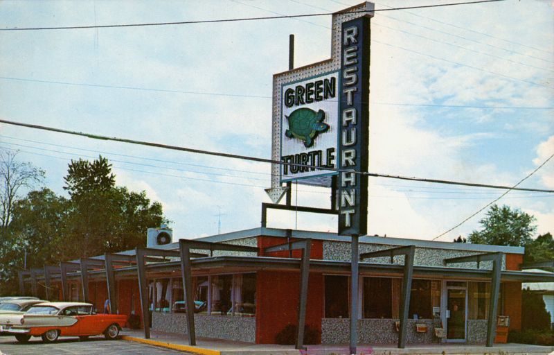 vintage american restaurant photos