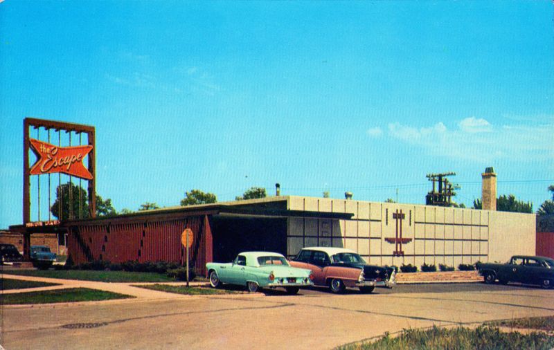 vintage american restaurant photos