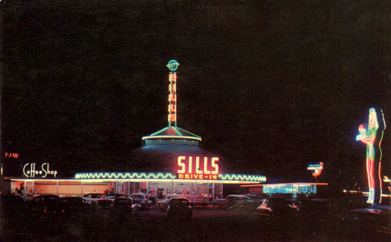 vintage american restaurant photos