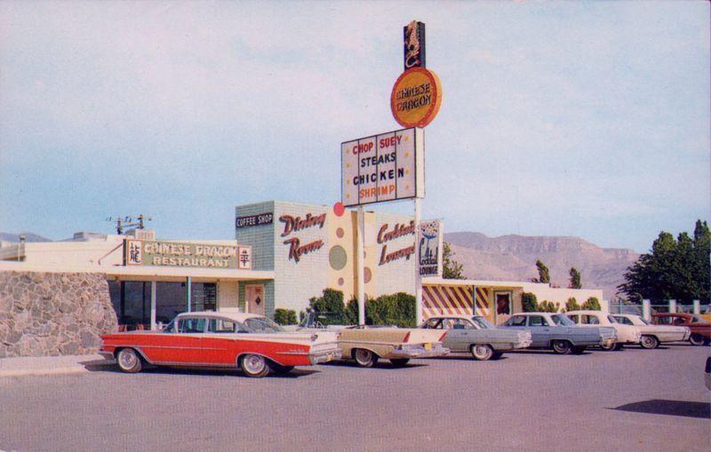 vintage american restaurant photos