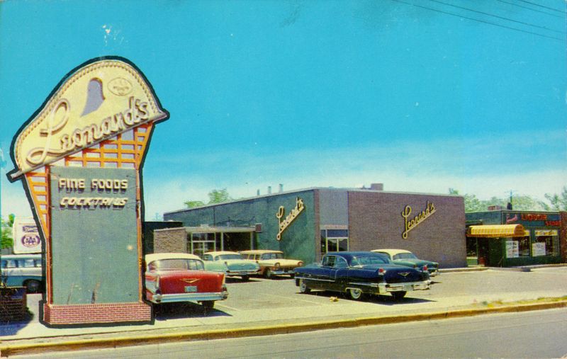 vintage american restaurant photos
